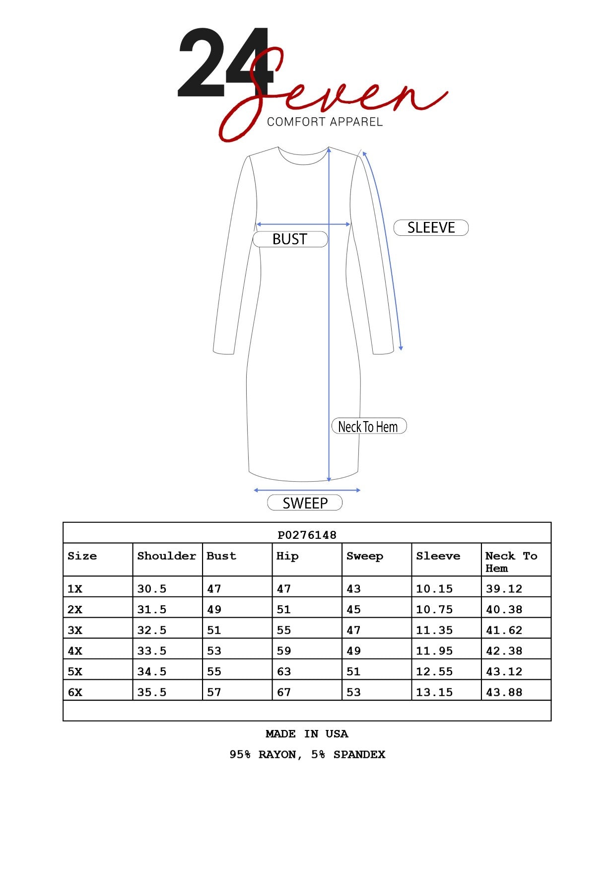 Womens Curvy Black V Neck Loose Fit Resort Dress