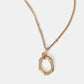N-Z Letter Pendant Necklace