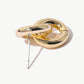 Double Ring Stud Earrings