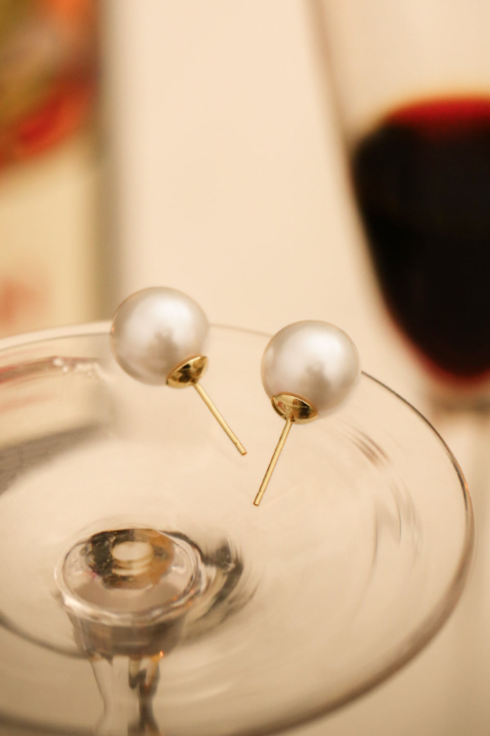 At Your Best Pearl Stud Earrings