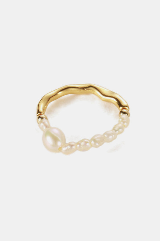 Pearl Adjustable Ring
