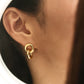 Double Ring Stud Earrings