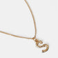 N-Z Letter Pendant Necklace
