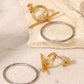 Toggle Clasp Drop Earrings