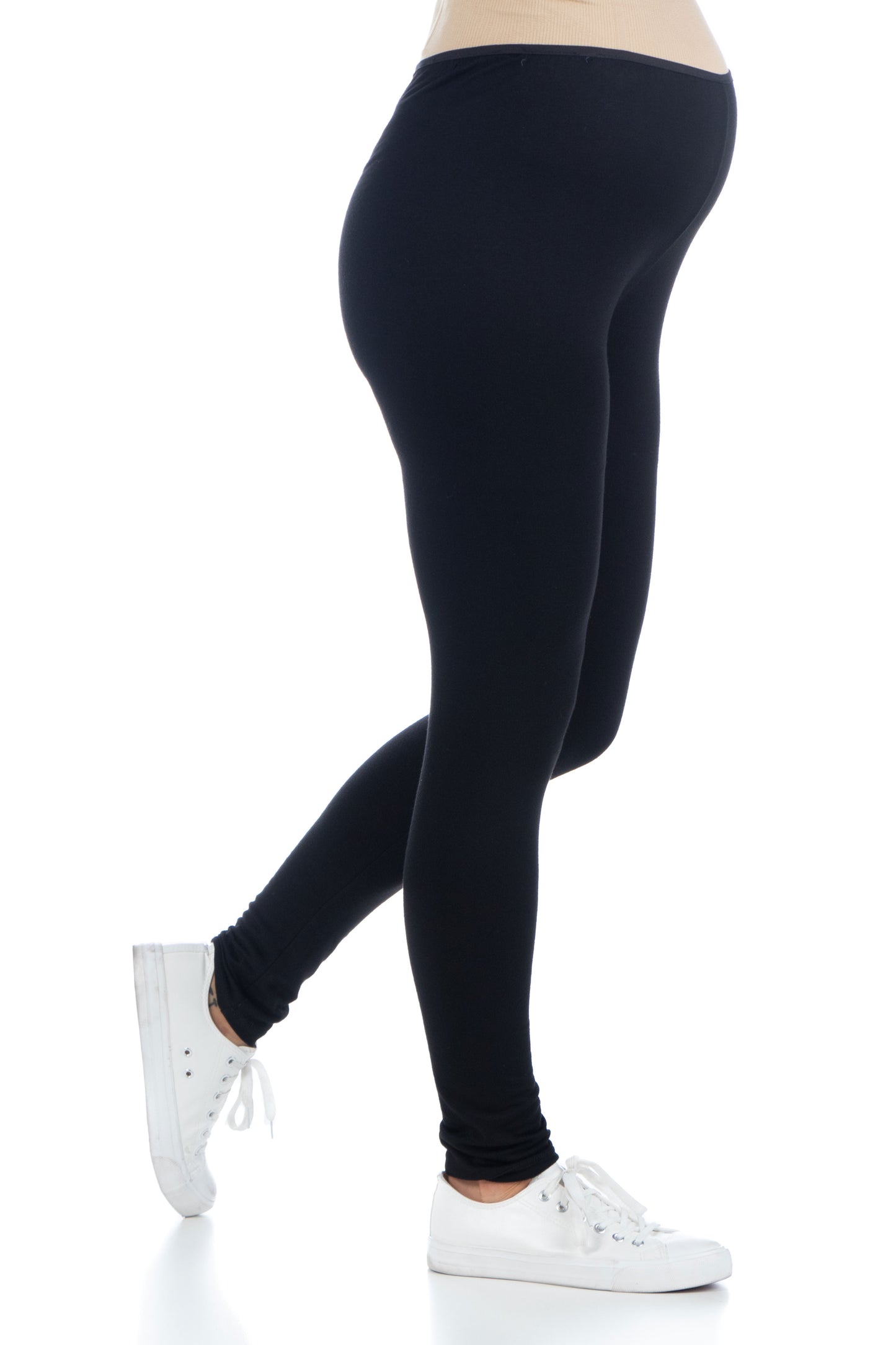 Womens Maternity Comfortable Ankle Length Stretch Leggings