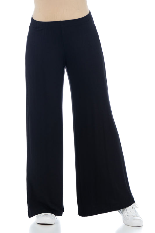 Womens Maternity Comfortable Solid Color Palazzo Lounge Pants