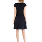 Womens Maternity Dress with Keyhole Neck