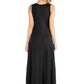 Womens Maternity Slim fit A Line Sleeveless Maxi Dress