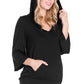 Womens Maternity Oversized Fashion Hoodie Top