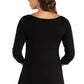 Womens Maternity Ruched Sleeve Swing Tunic Top