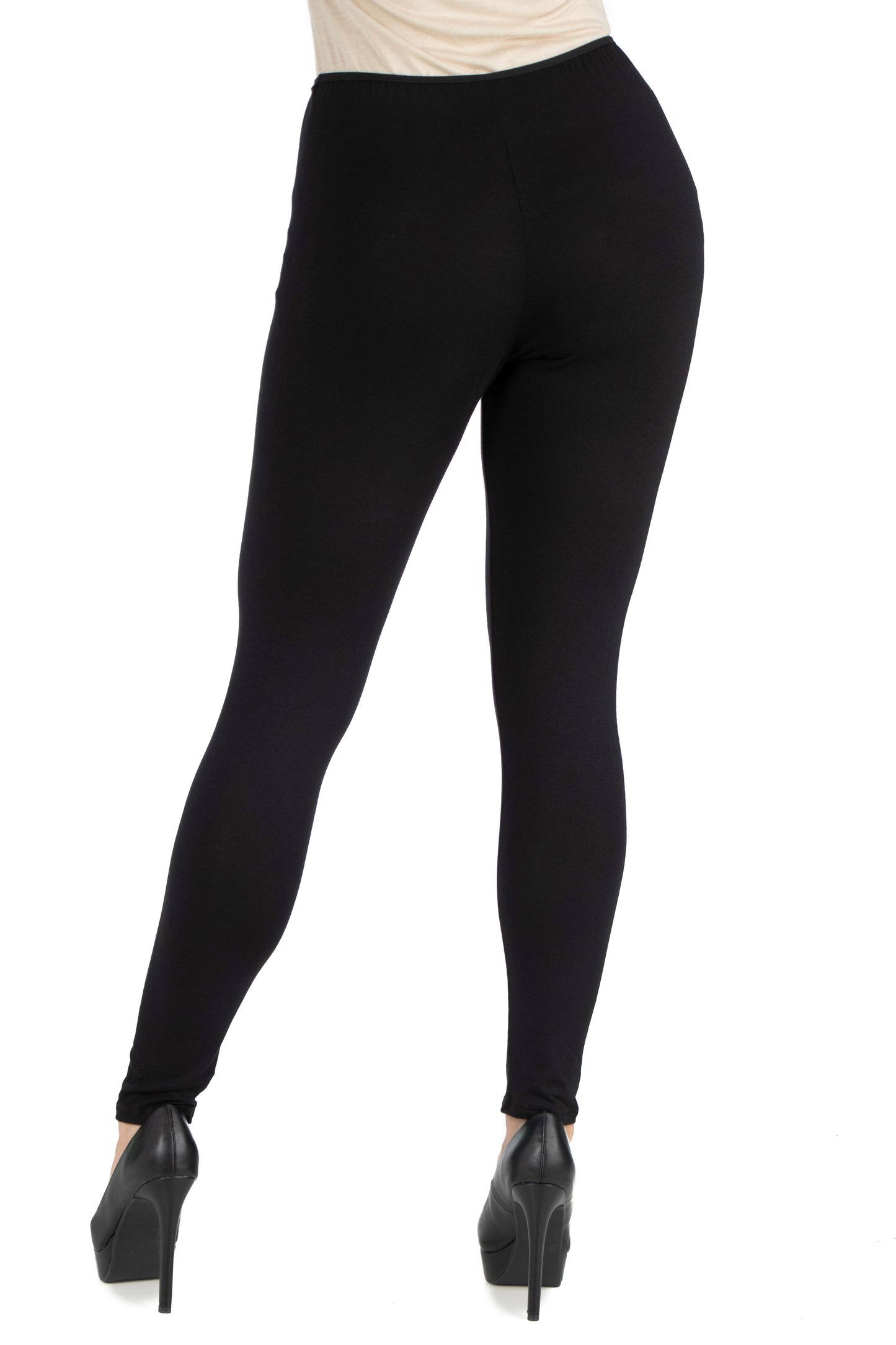 Womens Missy Comfortable Ankle Length Stretch Leggings