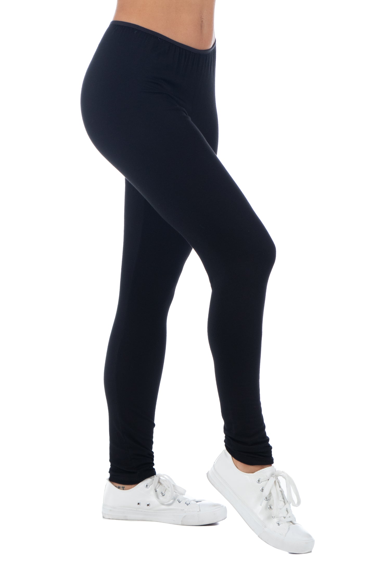 Womens Missy Comfortable Ankle Length Stretch Leggings