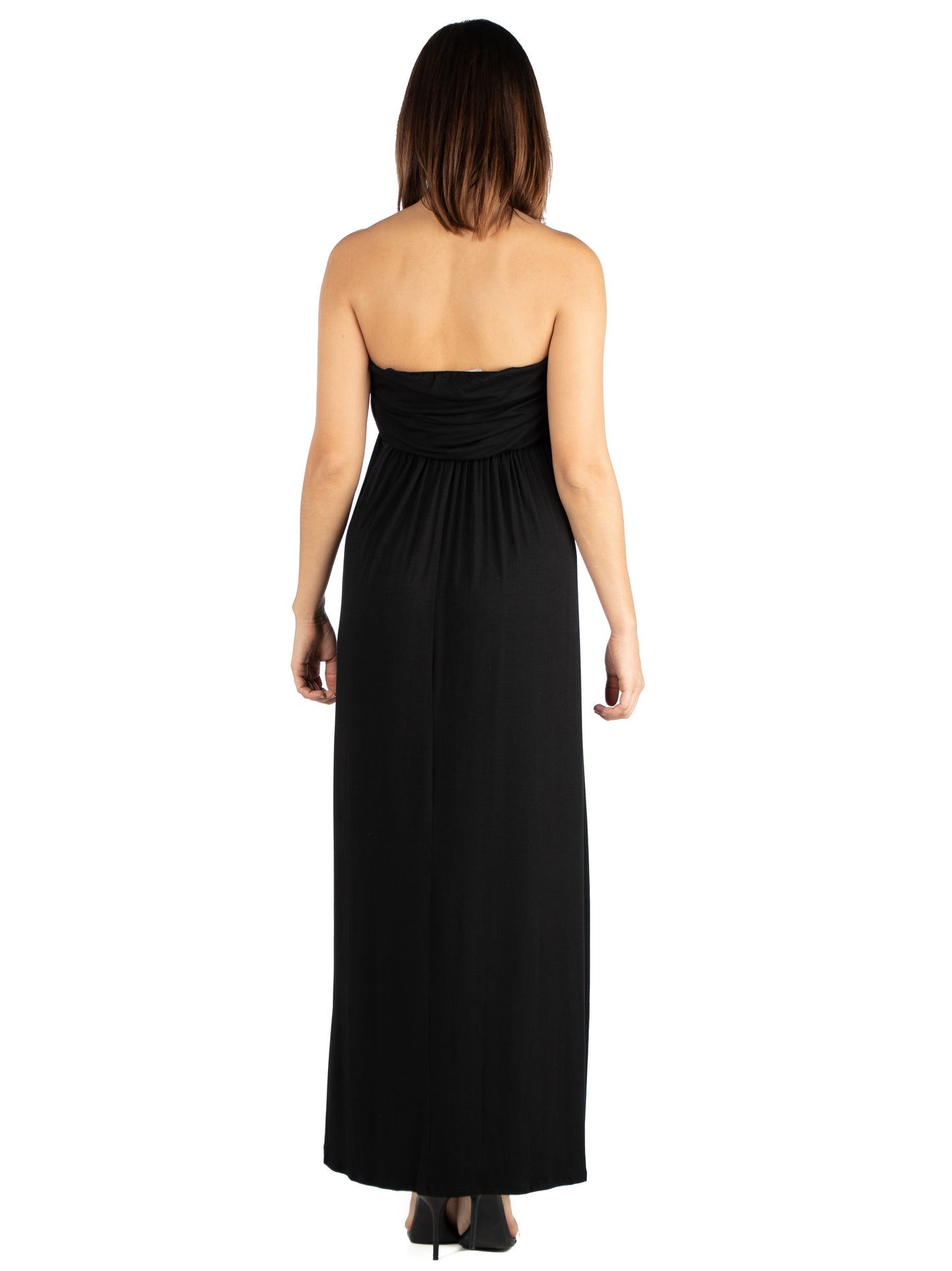 Womens Missy Half Sleeve Open Shoulder Maxi Dress