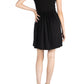 Womens Missy Long Sleeve V-Neck Cocktail Dress