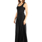 Womens Missy Slim Fit A Line Sleeveless Maxi Dress
