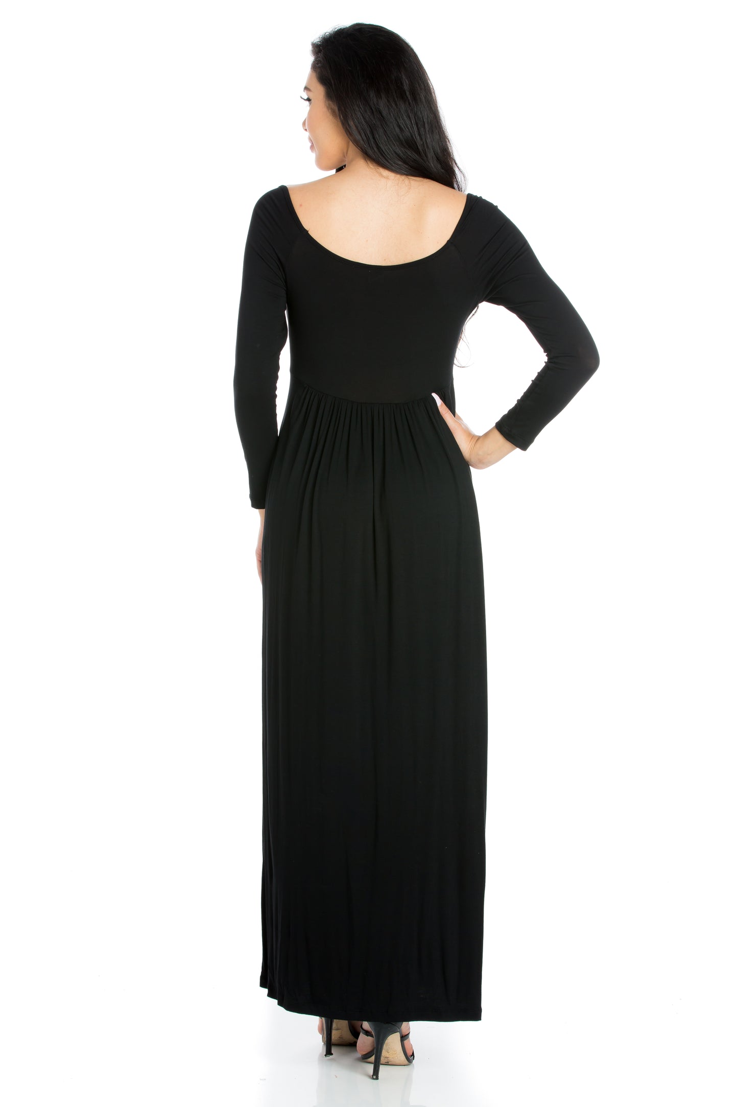 Womens Missy Perfect Fit and Flare Pocket Dress Black Clothing Group Womens Missy Perfect Fit and Flare Pocket Dress Black Clothing Group