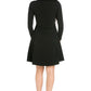 Womens Missy Slim Fit Sleeveless A Line Flare Dress