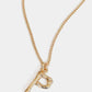 N-Z Letter Pendant Necklace
