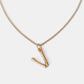 N-Z Letter Pendant Necklace