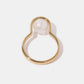 Bring Excitement Pearl Gold-Plated Ring