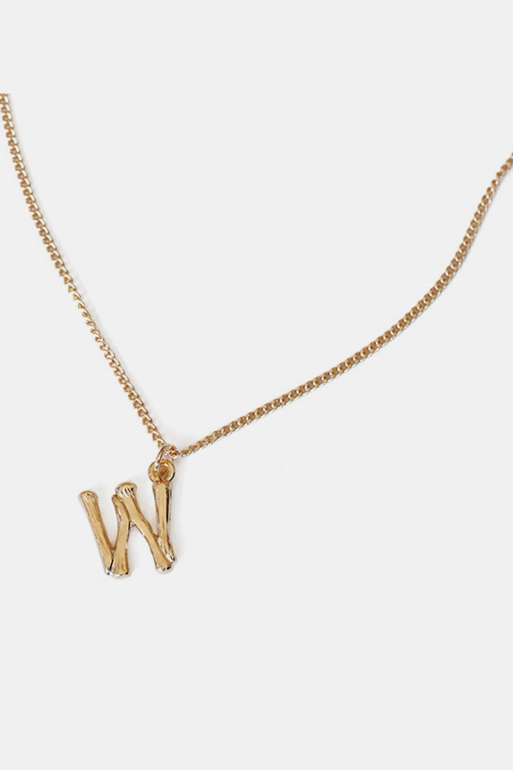 N-Z Letter Pendant Necklace