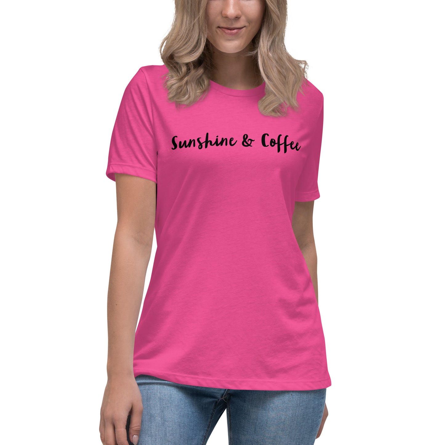 Sunshine&Coffee Shirt,Aesthetic Clothes,Womens Clothing,Tshirt Women Trendy,Coffee Tshirt,Gift For Her,Boho Summer Shirt,Spring Clothing