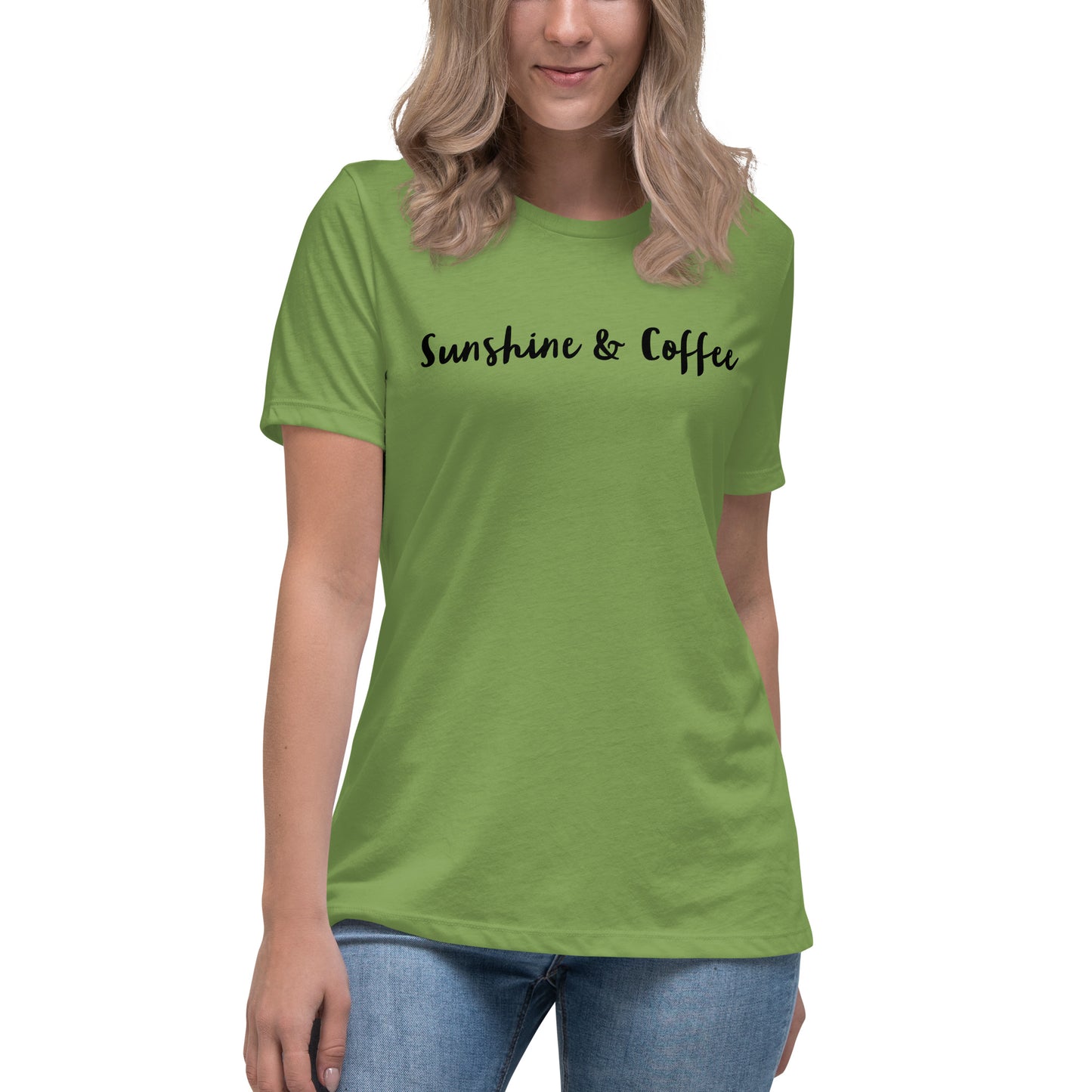 Sunshine&Coffee Shirt,Aesthetic Clothes,Womens Clothing,Tshirt Women Trendy,Coffee Tshirt,Gift For Her,Boho Summer Shirt,Spring Clothing